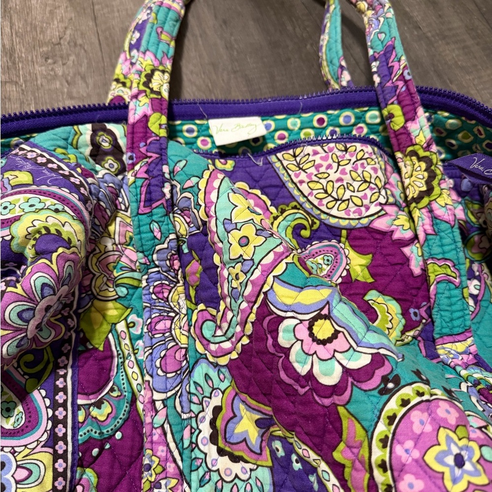 Vera Bradley Multicolor Paisley Tote